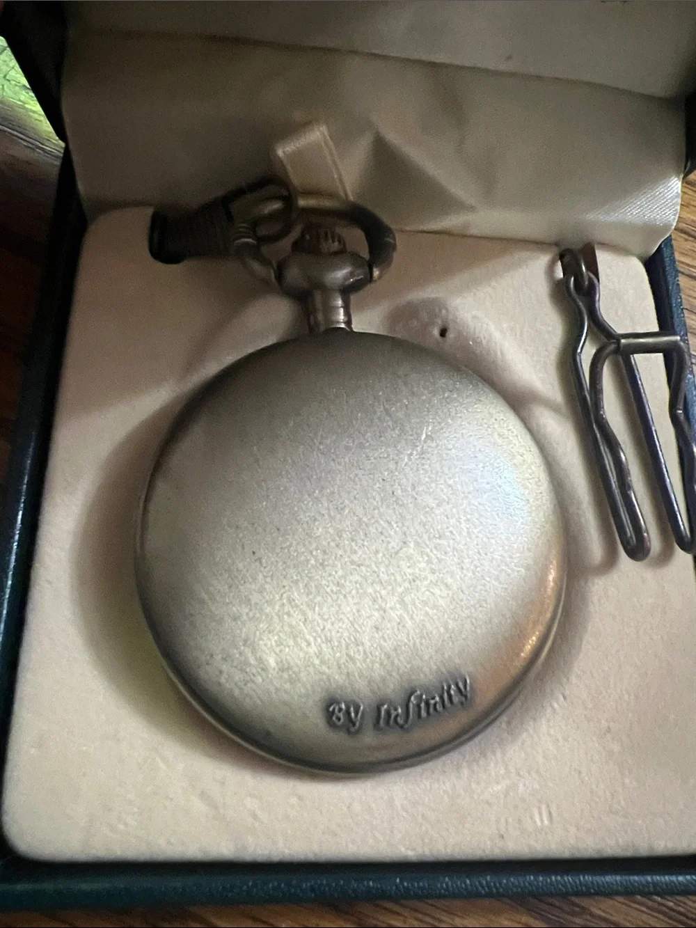 Wolf Pocket Watch Infinity vintage NWT for Men